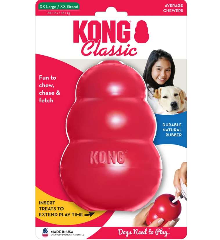 Картинка Игрушка для собак KONG Classic XXL, 15х10 см