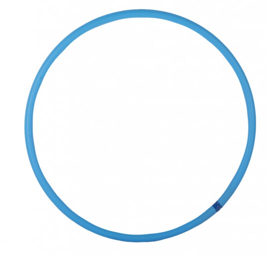 Картинка Обруч пластмассовый, диаметр 80 см., голубой